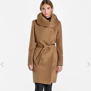 Sentaler alpaca camel coat XS